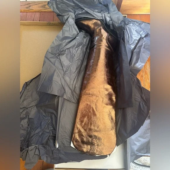 🆕 Free People Triple Crown Over-the-Knee Slouch Boots - Picture 13 of 16